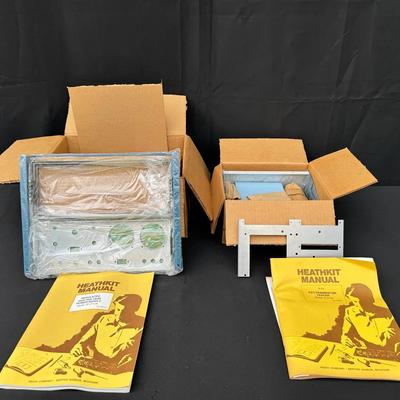 Heathkit IP-2717A Regulated Power Supply & IT-3120 Transistor Tester Kits | Manuals Included