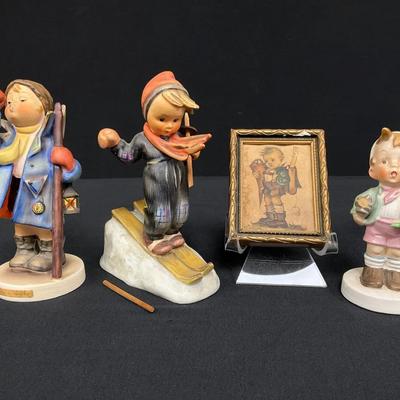 Vintage Hummel Figurines/Picture And Friend