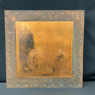 Mixed Media Copper Art Piece