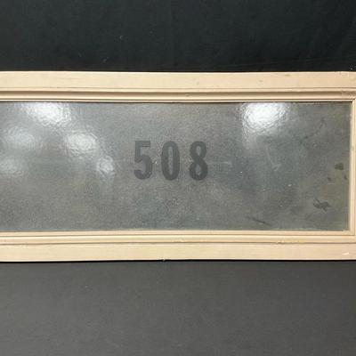 Vintage Transom Window