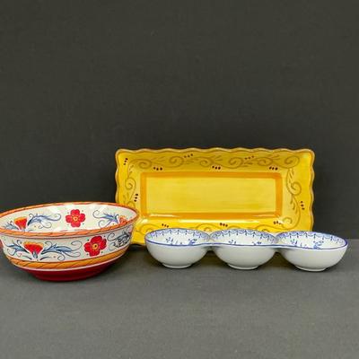 Various  Serving Dishes 