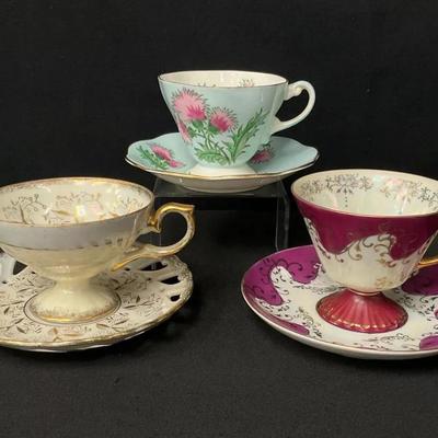 Vintage Tea Cup And Saucer Sets