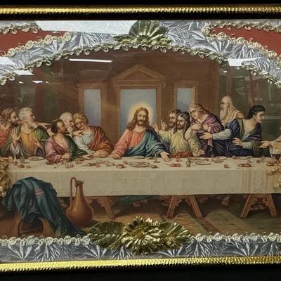 Framed Print Of The Last Supper 