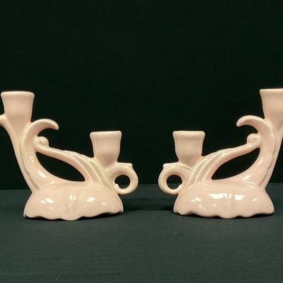Vintage Camark 269 Double Candle Holders