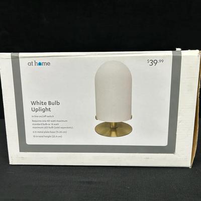 White Bulb Uplight