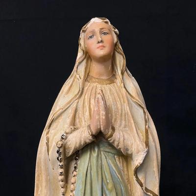 Statue Of Our Lady Of Lourdes