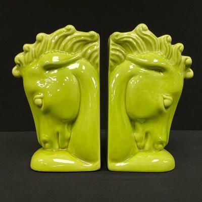 Royal Haeger Stallion Bookend Vases
