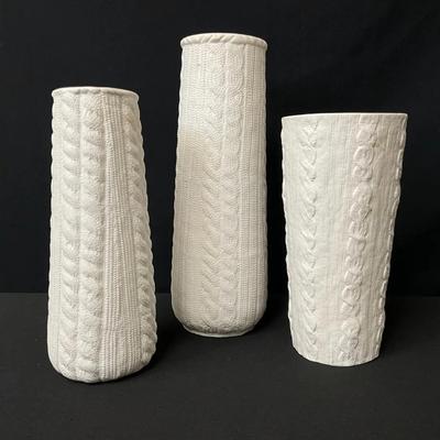 Three World Market Vases