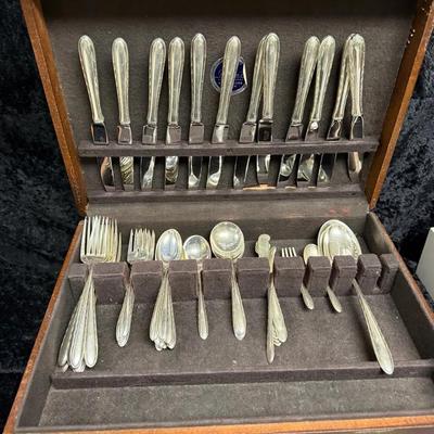 Silver Flutes by Towle Sterling Silver Flatware Service 2445.39g