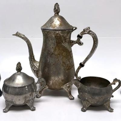 Vintage Silver-Plated & Anchor Hocking 