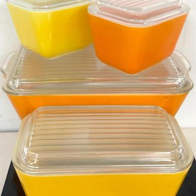 Vintage Pyrex Refrigerator Dishes