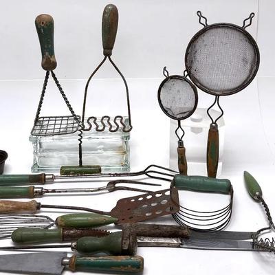 Vintage Kitchen Utensil Collection