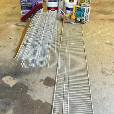 Home Improvement & Storage Collection Featuring Wire Shelving, Paint Sprayer & Power Roller