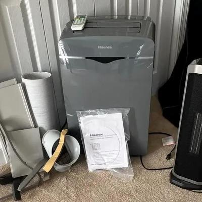 Hisense Portable Air Conditioner & Better Homes and Gardens Space Heater