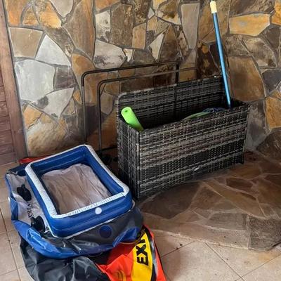 Ita Home Pool Storage with Floaties, Noodles & Pool Accessories