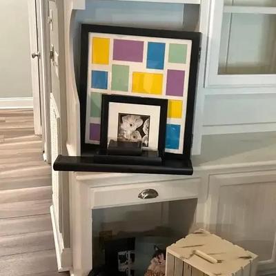 Black & White Home Décor Collection Featuring Wall Art, Clock & Display Pieces