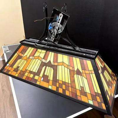 Overhead Pool Table Light Fixture