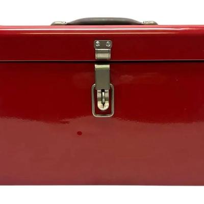 Red Metal Toolbox 