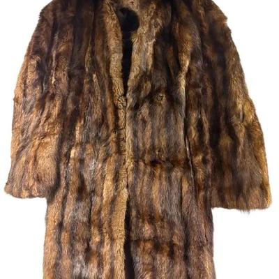 Nikides Fines Fur Jacket & Hat - Damaged 