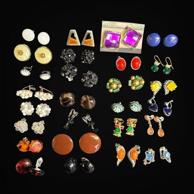 Brown, White & More Earrings