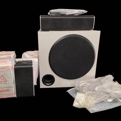 RCA RT2390B Home Theater Sound System - Subwoofer, Remote & 5 Speakers NO RECEIVER