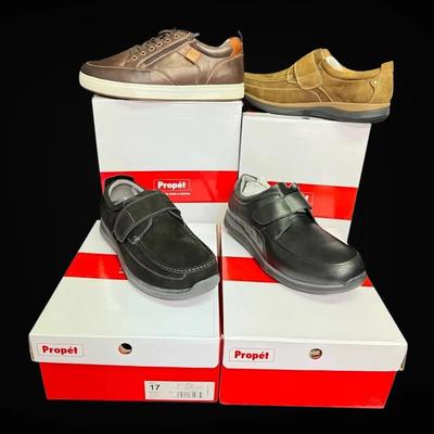 New In Boxes 4 Pairs Of Propet Mens Shoes Sizes 17 & 18