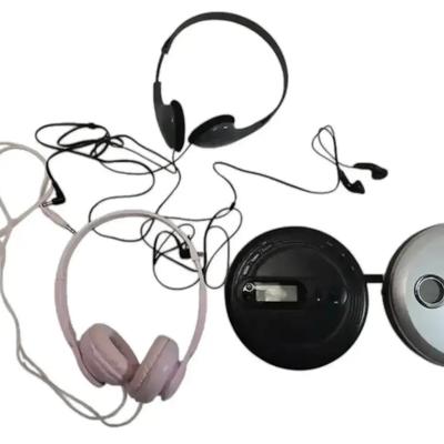 Two Portable CD Players 