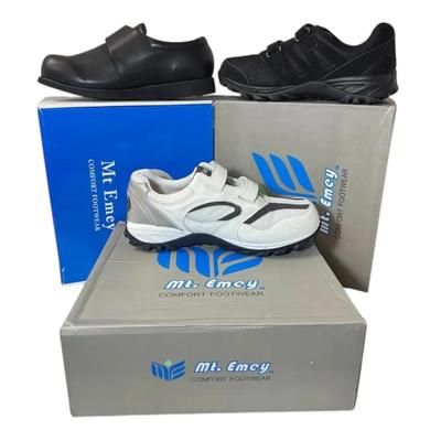 3 Pairs Of Mens Mt. Emey Shoes Size 17 With Additional Inner Soles