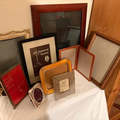 Picture Frames in Various Styles and Materials