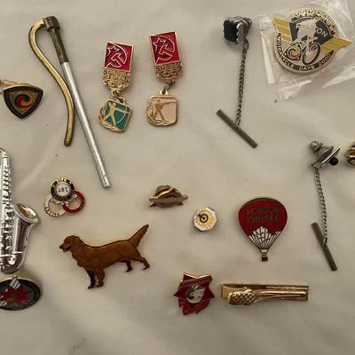 Pins, Brooches, and Tie Accessories