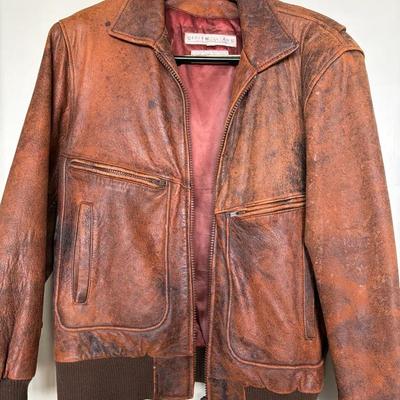 Geoff Williams Leather Jacket for Saks Fifth Avenue