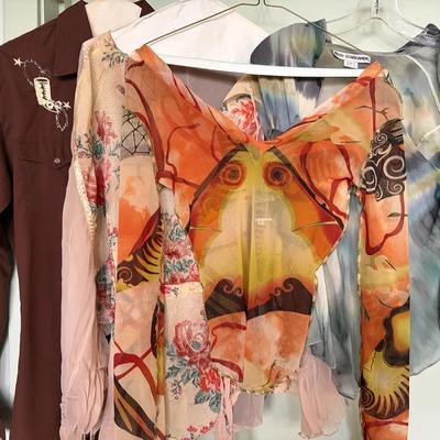 Sheer and Embroidered Blouses Featuring Jean Paul Gaultier, Beth Schaeffer, and BJ-R