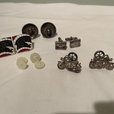 Cufflink Collection Featuring Novelty Designs