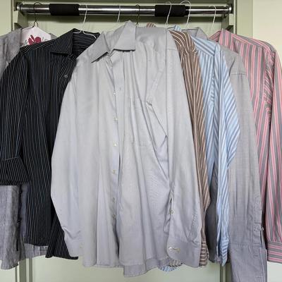 Men’s Button-Up Dress Shirts by Various Designers