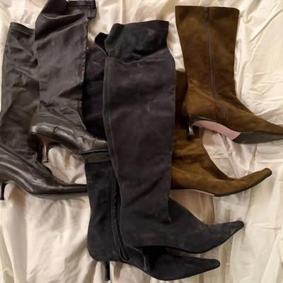 Women’s Italian Leather and Suede Boots