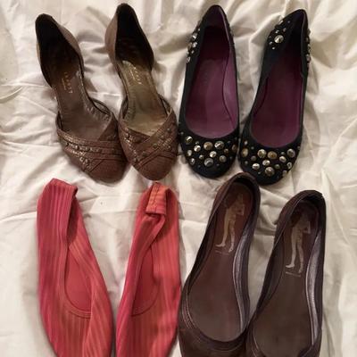 Women’s Flats and Heels in Varied Materials and Sizes