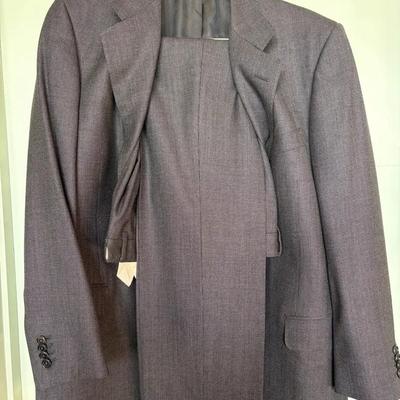 Ermenegildo Zegna 15 Milmil 15 Suit Made in Switzerland