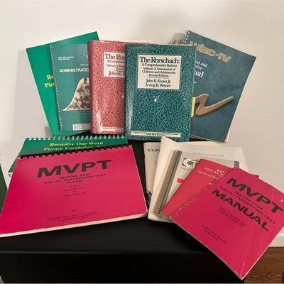 Psychological Assessment and Testing Manuals