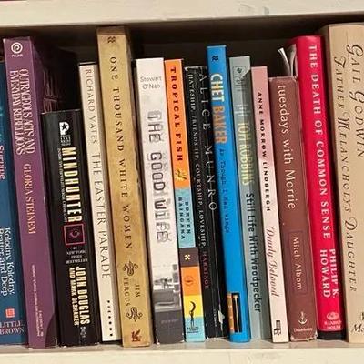 Fiction and Non-Fiction Hardcover and Paperback Books