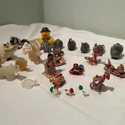 Miniature Figurines in Mixed Materials