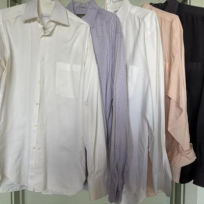 Designer and Linen Shirts from Ermenegildo Zegna, Saks Fifth Avenue, and Other Makers