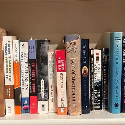 Hardcover and Paperback Books on Varied Topics