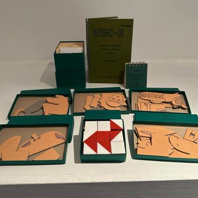 WISC-R Wechsler Intelligence Scale for Children–Revised Testing Kit