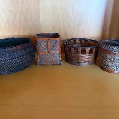 Woven Baskets in Assorted Styles and Shapes