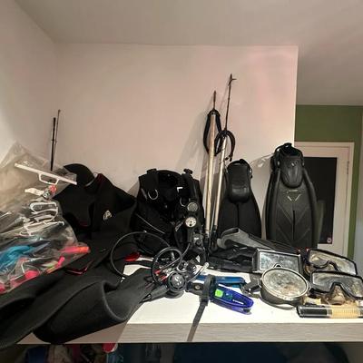 Massive Scuba Diving and Spearfishing Lot
