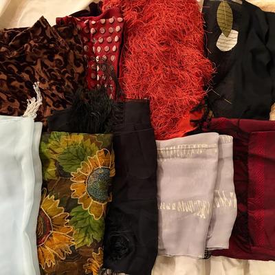 Decorative Scarves and Fabric Pieces