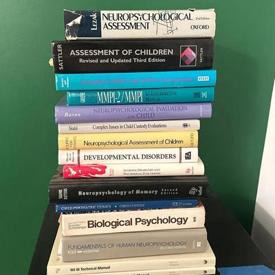 Psychology and Neuropsychology Reference Books