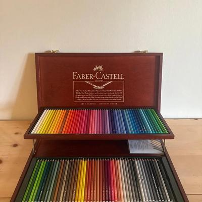 Faber-Castell Albrecht Dürer Art & Graphic Colored Pencil Set in Wooden Case