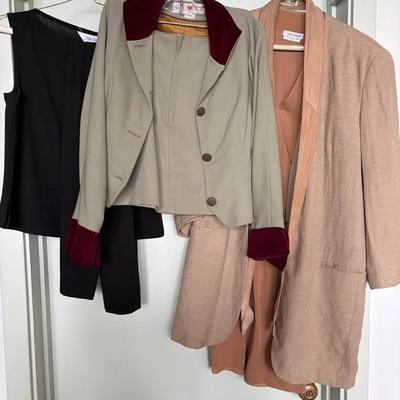 Women’s Clothing Including Hank Ford, Max Mara, and Calvin Klein