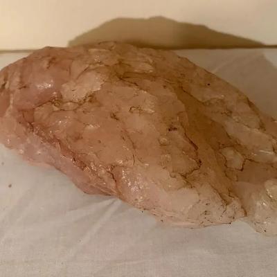 Raw Rose Quartz Crystal Specimen